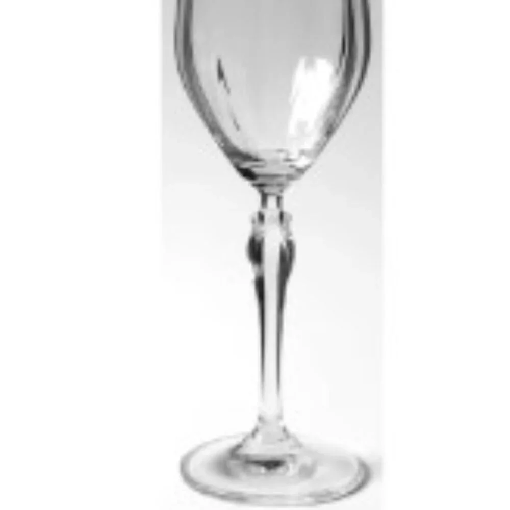 Mikasa Spring Petal Crystal Wine Hock Glass Optic Panel - replacement piece